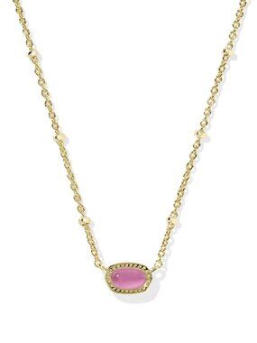 Mini Elisa Gold Satellite Short Pendant Necklace